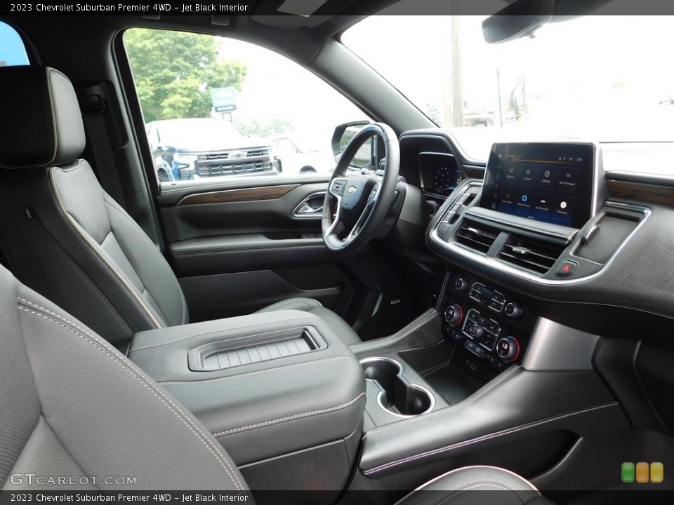 Jet Black Interior Dashboard for the 2023 Chevrolet Suburban Premier 4WD #146342722