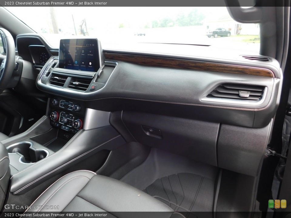 Jet Black Interior Dashboard for the 2023 Chevrolet Suburban Premier 4WD #146342746