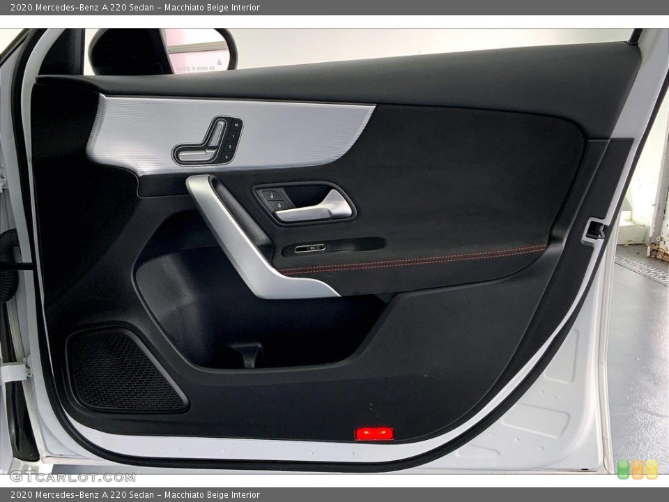 Macchiato Beige Interior Door Panel for the 2020 Mercedes-Benz A 220 Sedan #146342752