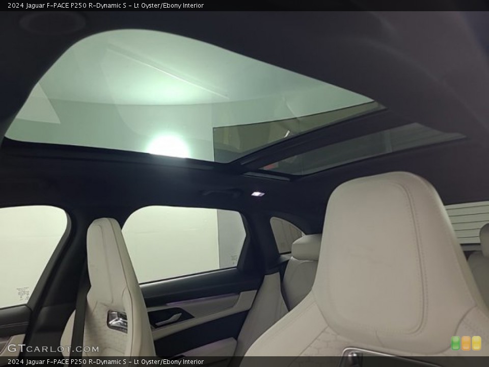 Lt Oyster/Ebony Interior Sunroof for the 2024 Jaguar F-PACE P250 R-Dynamic S #146343719