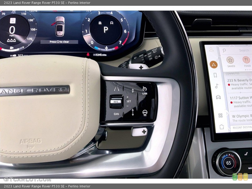 Perlino Interior Steering Wheel for the 2023 Land Rover Range Rover P530 SE #146343748