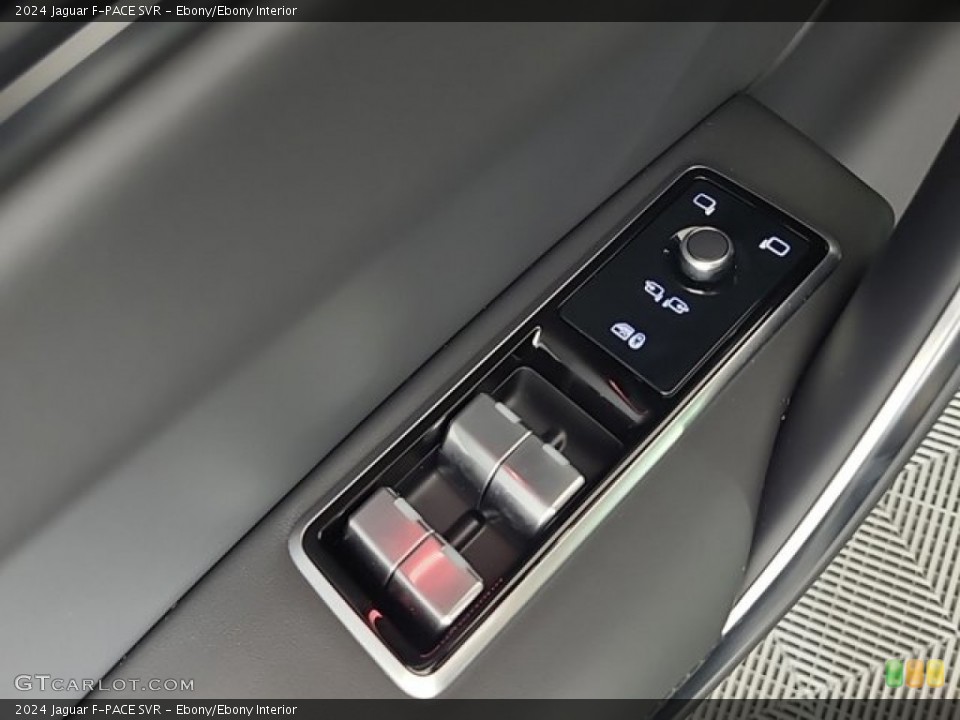 Ebony/Ebony Interior Door Panel for the 2024 Jaguar F-PACE SVR #146344060