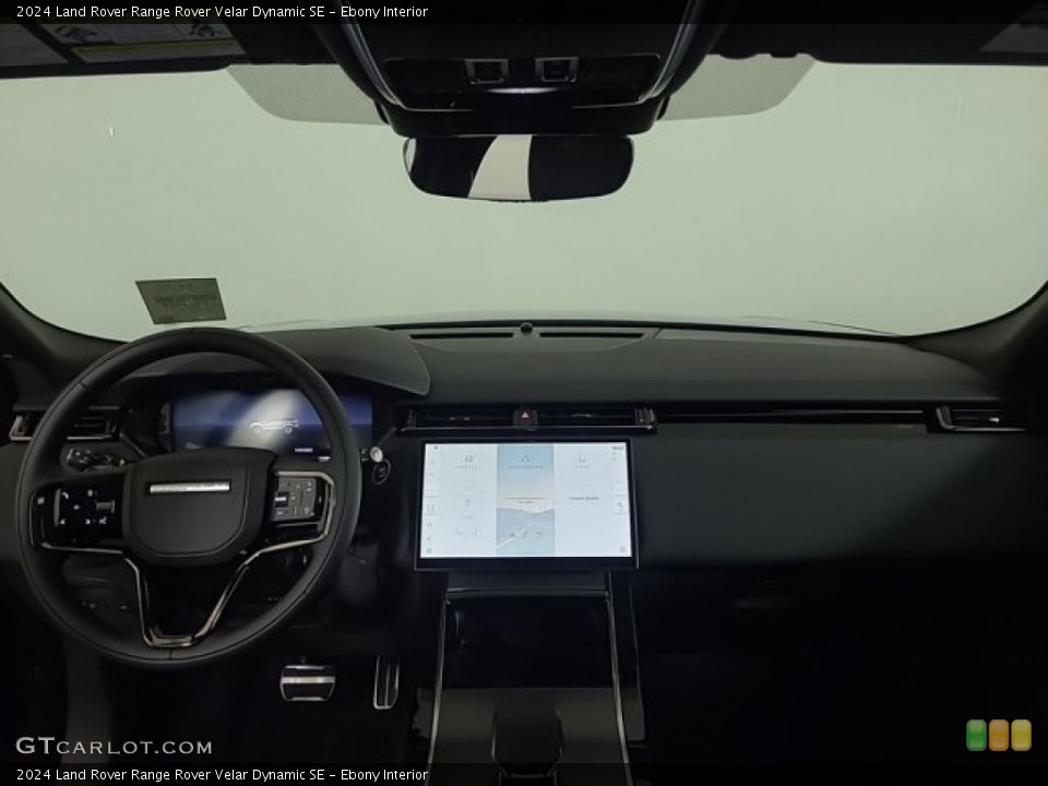 Ebony Interior Dashboard for the 2024 Land Rover Range Rover Velar Dynamic SE #146344894