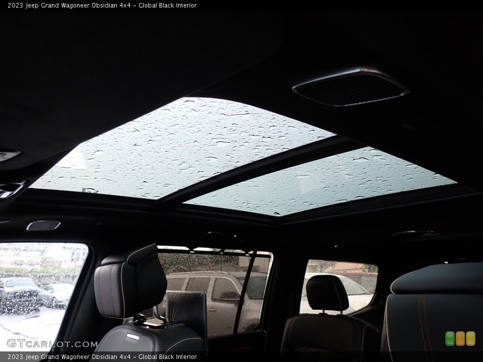 Global Black Interior Sunroof for the 2023 Jeep Grand Wagoneer Obsidian 4x4 #146345216