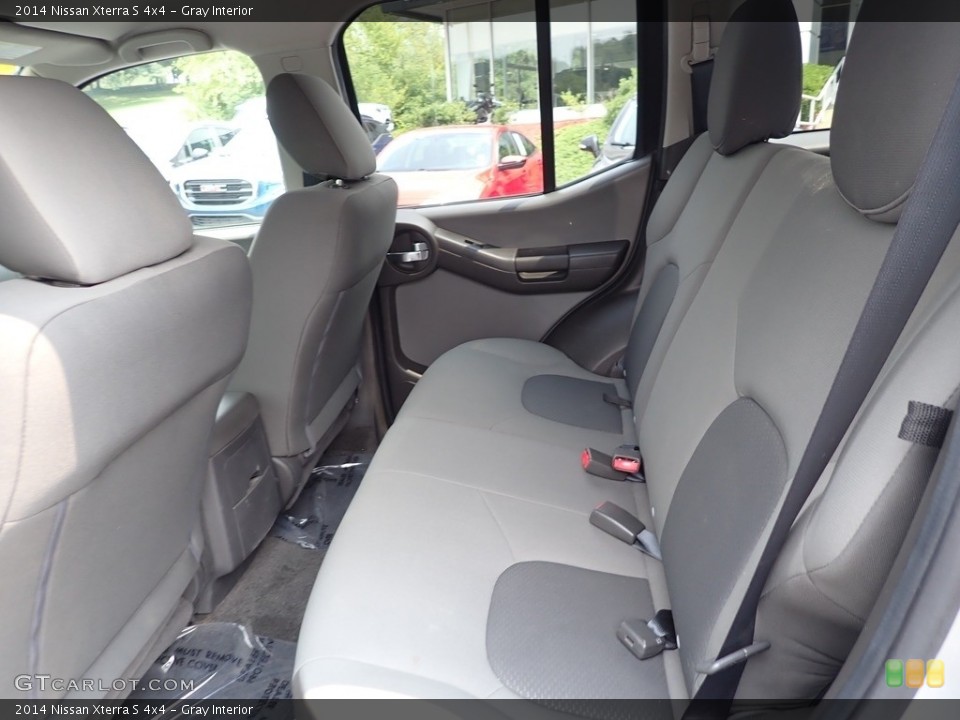 Gray Interior Rear Seat for the 2014 Nissan Xterra S 4x4 #146345758