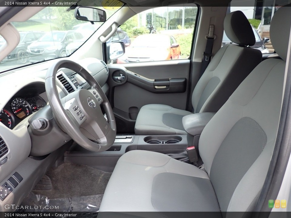 Gray Interior Front Seat for the 2014 Nissan Xterra S 4x4 #146345806