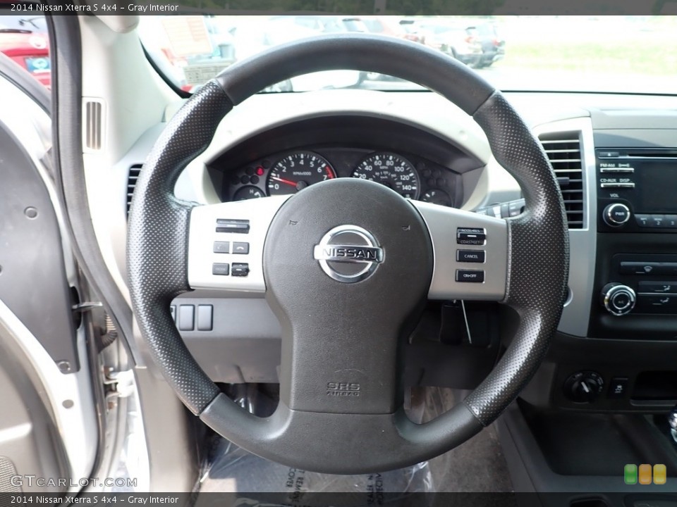 Gray Interior Steering Wheel for the 2014 Nissan Xterra S 4x4 #146345971