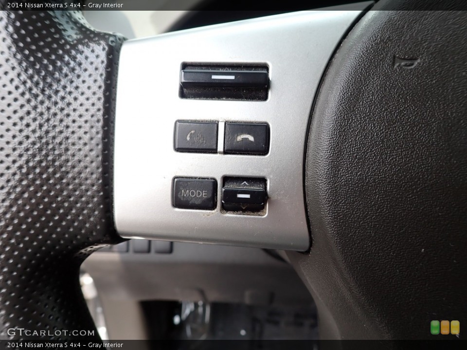 Gray Interior Steering Wheel for the 2014 Nissan Xterra S 4x4 #146345992
