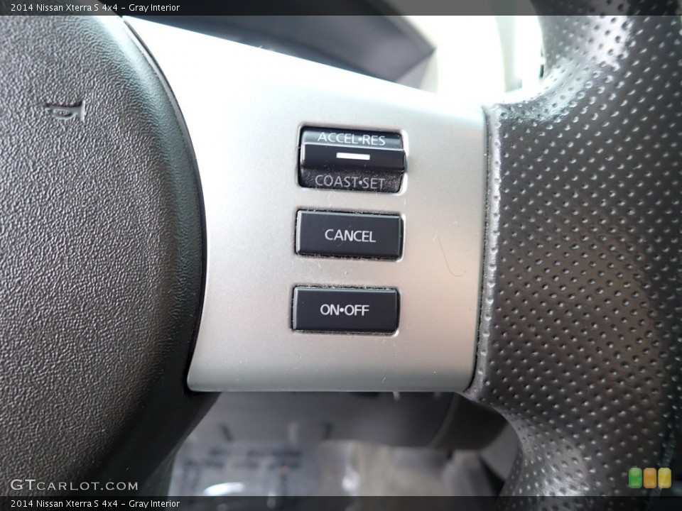 Gray Interior Steering Wheel for the 2014 Nissan Xterra S 4x4 #146346016