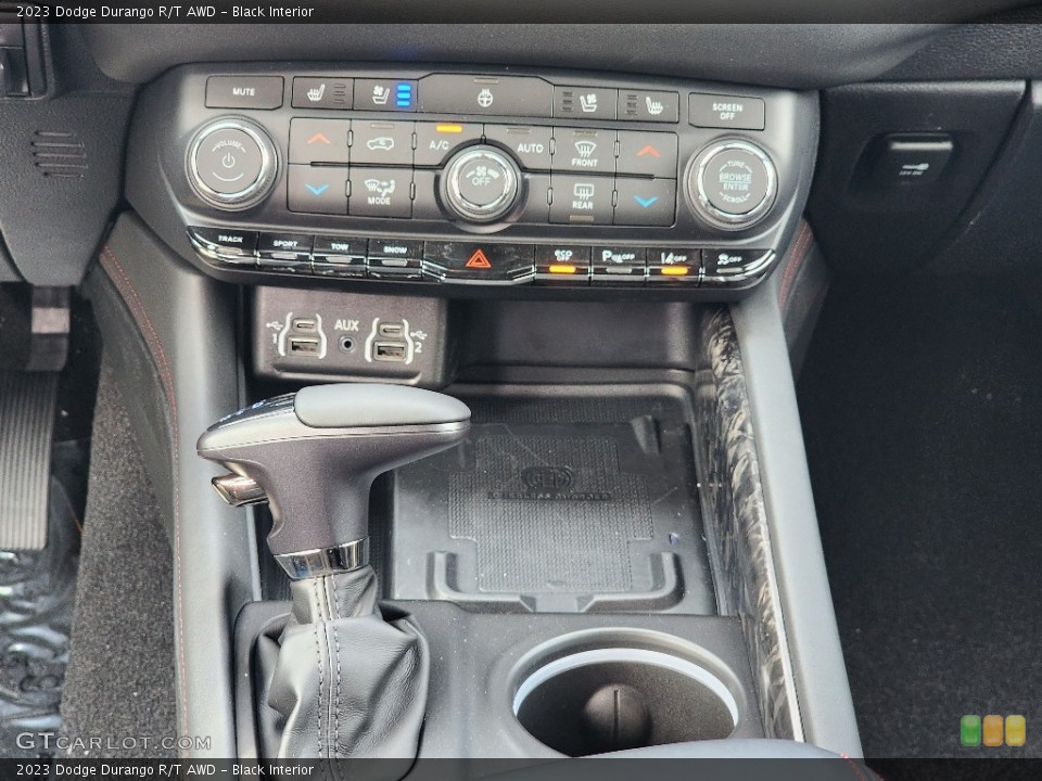 Black Interior Controls for the 2023 Dodge Durango R/T AWD #146346313