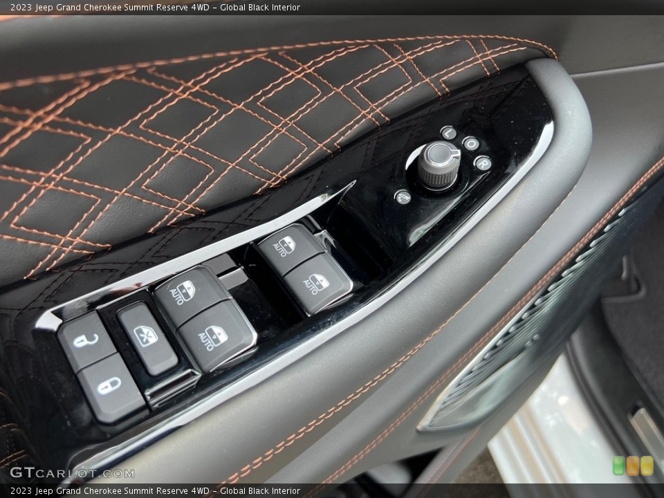 Global Black Interior Door Panel for the 2023 Jeep Grand Cherokee Summit Reserve 4WD #146346574