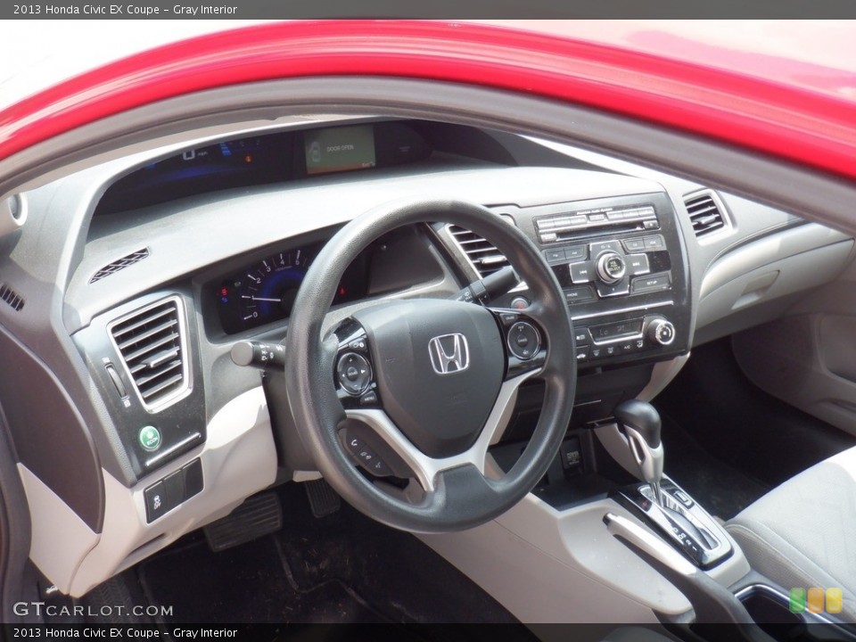 Gray Interior Dashboard for the 2013 Honda Civic EX Coupe #146347627