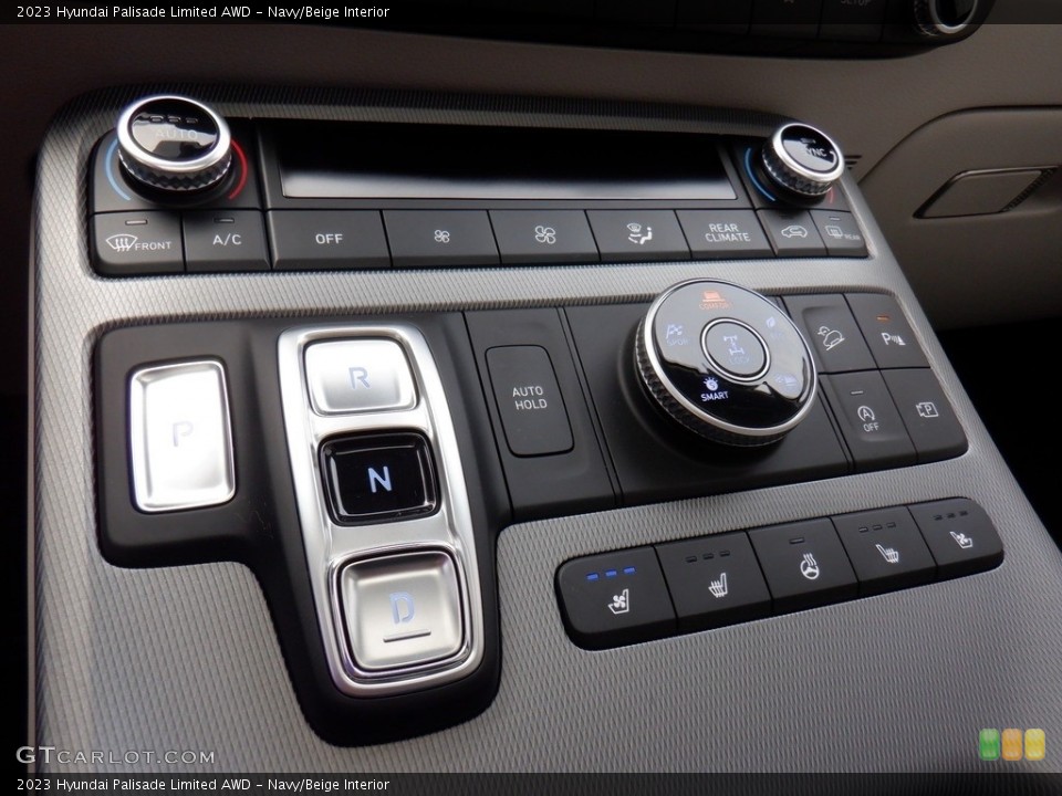 Navy/Beige Interior Transmission for the 2023 Hyundai Palisade Limited AWD #146347891