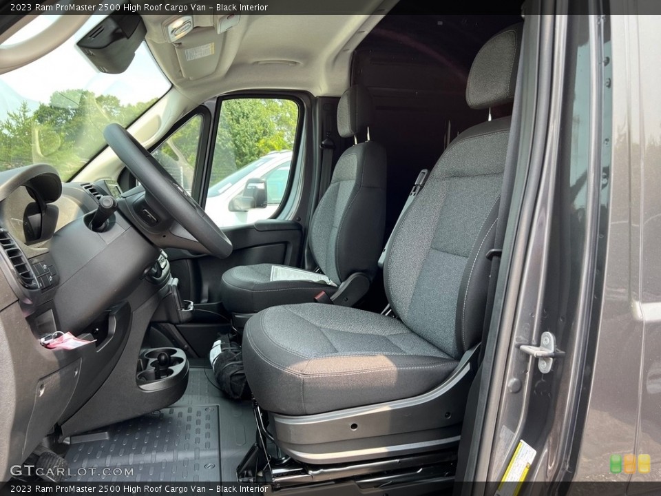 Black Interior Photo for the 2023 Ram ProMaster 2500 High Roof Cargo Van #146348536
