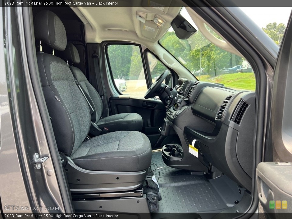 Black Interior Front Seat for the 2023 Ram ProMaster 2500 High Roof Cargo Van #146348569