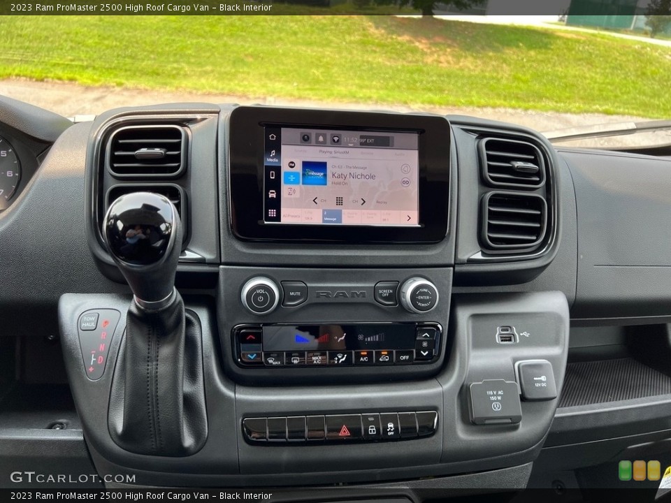 Black Interior Controls for the 2023 Ram ProMaster 2500 High Roof Cargo Van #146348665