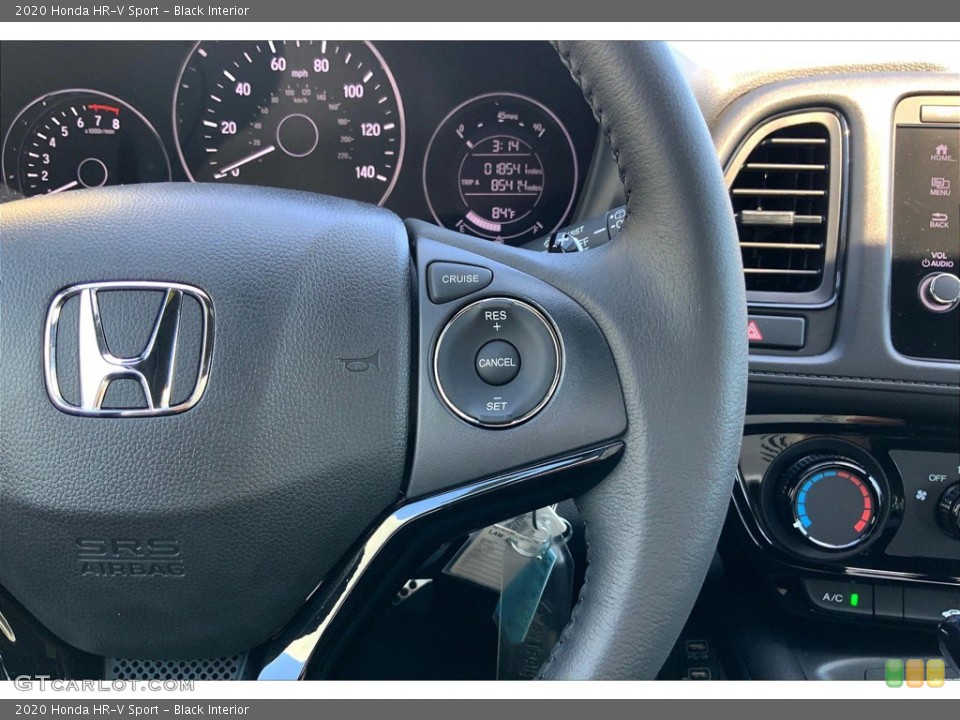 Black Interior Steering Wheel for the 2020 Honda HR-V Sport #146349061