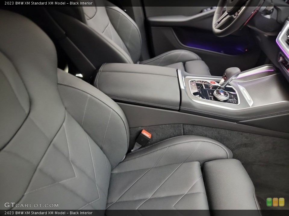 Black 2023 BMW XM Interiors