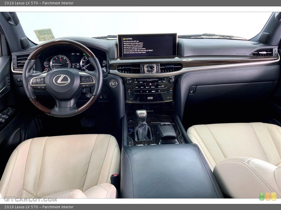 Parchment Interior Prime Interior for the 2019 Lexus LX 570 #146349931