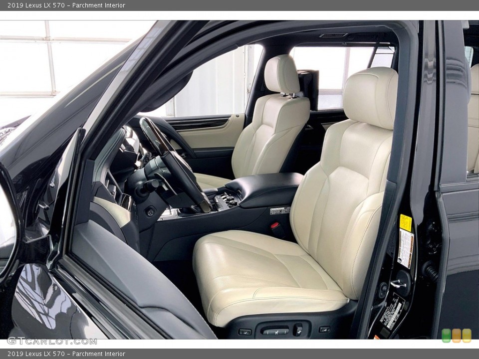 Parchment Interior Front Seat for the 2019 Lexus LX 570 #146349997