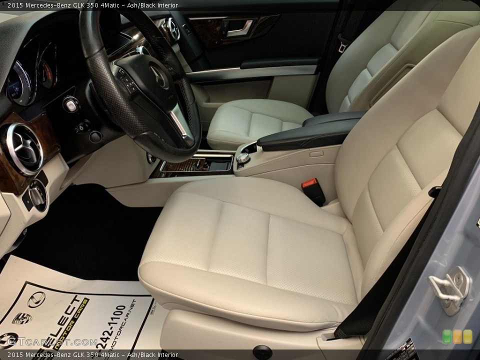 Ash/Black 2015 Mercedes-Benz GLK Interiors