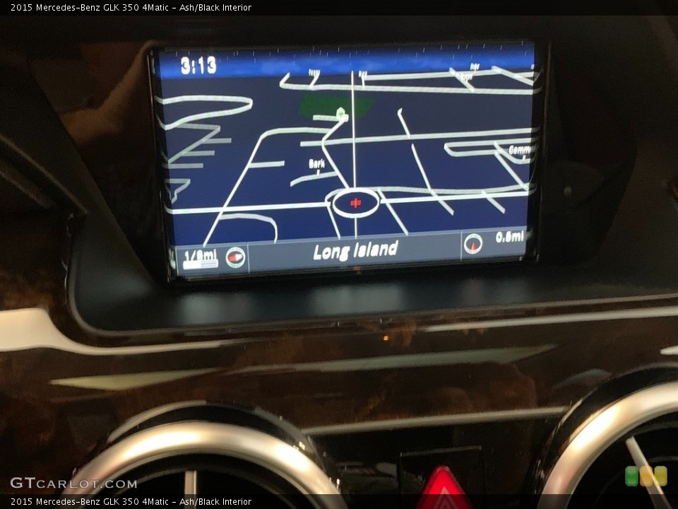 Ash/Black Interior Navigation for the 2015 Mercedes-Benz GLK 350 4Matic #146350081