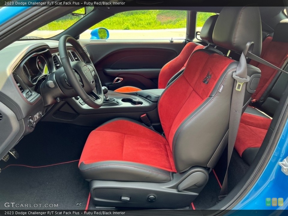 Ruby Red/Black Interior Photo for the 2023 Dodge Challenger R/T Scat Pack Plus #146350231