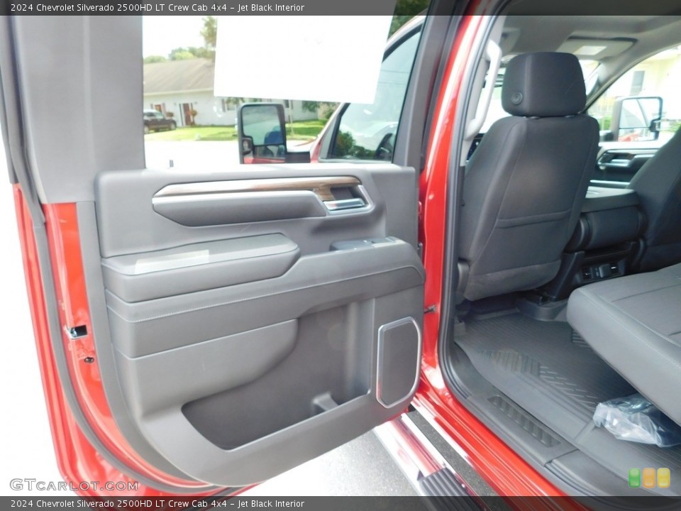 Jet Black Interior Door Panel for the 2024 Chevrolet Silverado 2500HD LT Crew Cab 4x4 #146351017