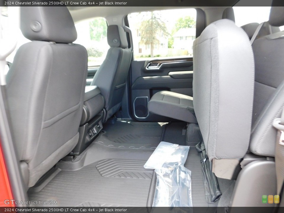 Jet Black Interior Rear Seat for the 2024 Chevrolet Silverado 2500HD LT Crew Cab 4x4 #146351053