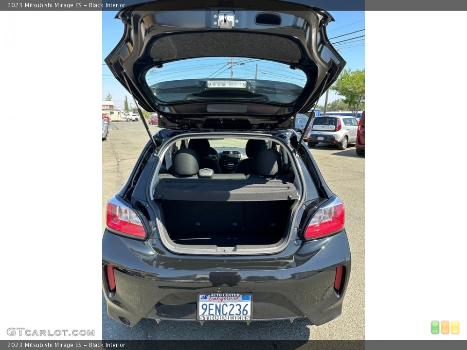 Black Interior Trunk for the 2023 Mitsubishi Mirage ES #146351107
