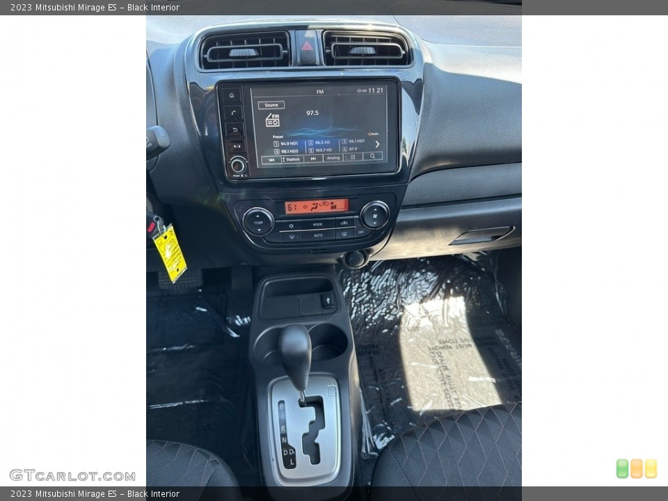 Black Interior Dashboard for the 2023 Mitsubishi Mirage ES #146351140
