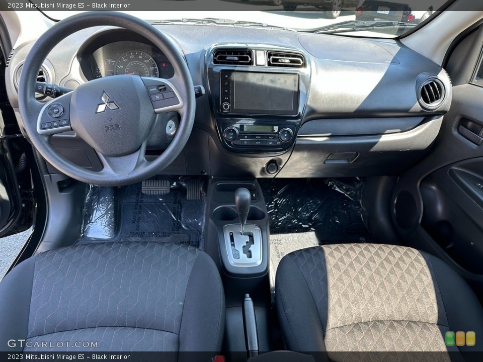 Black Interior Photo for the 2023 Mitsubishi Mirage ES #146351221