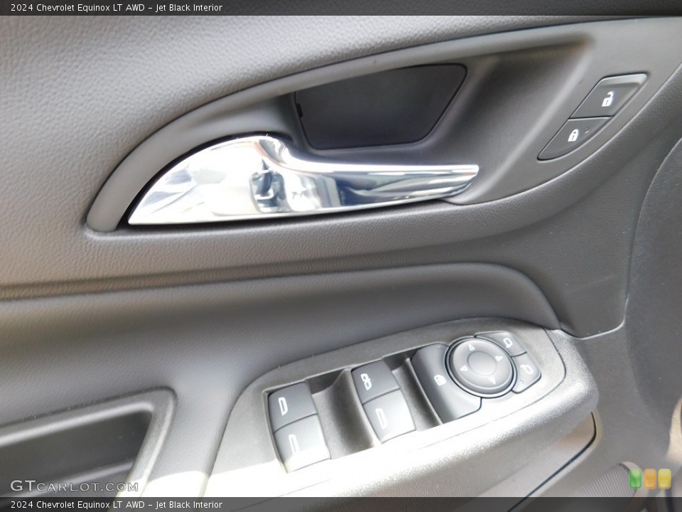 Jet Black Interior Door Panel for the 2024 Chevrolet Equinox LT AWD #146351767