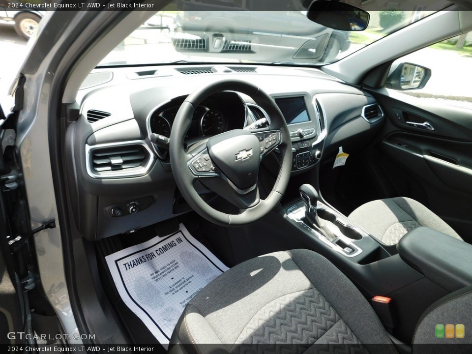 Jet Black Interior Photo for the 2024 Chevrolet Equinox LT AWD #146351803