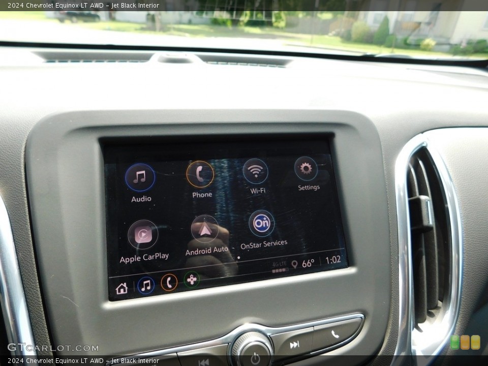 Jet Black Interior Controls for the 2024 Chevrolet Equinox LT AWD #146352028