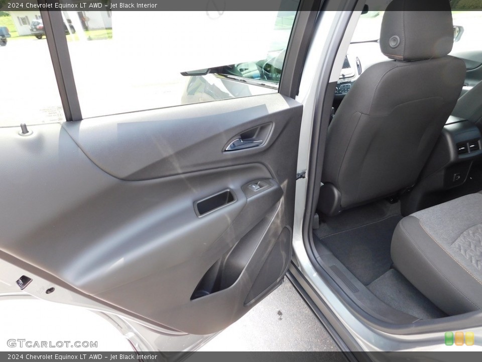 Jet Black Interior Door Panel for the 2024 Chevrolet Equinox LT AWD #146352197
