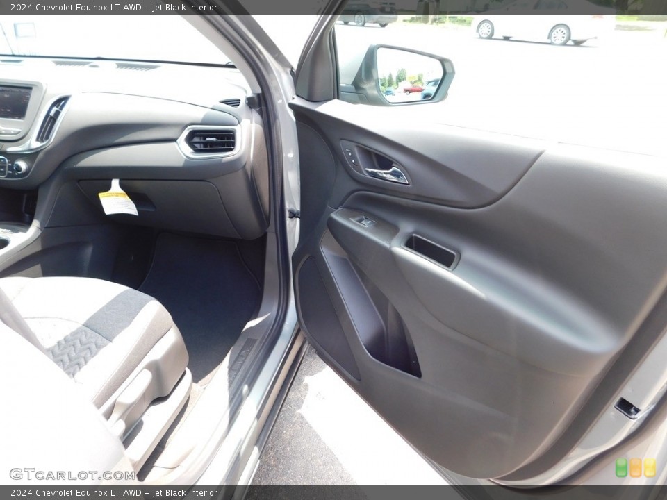 Jet Black Interior Door Panel for the 2024 Chevrolet Equinox LT AWD #146352307