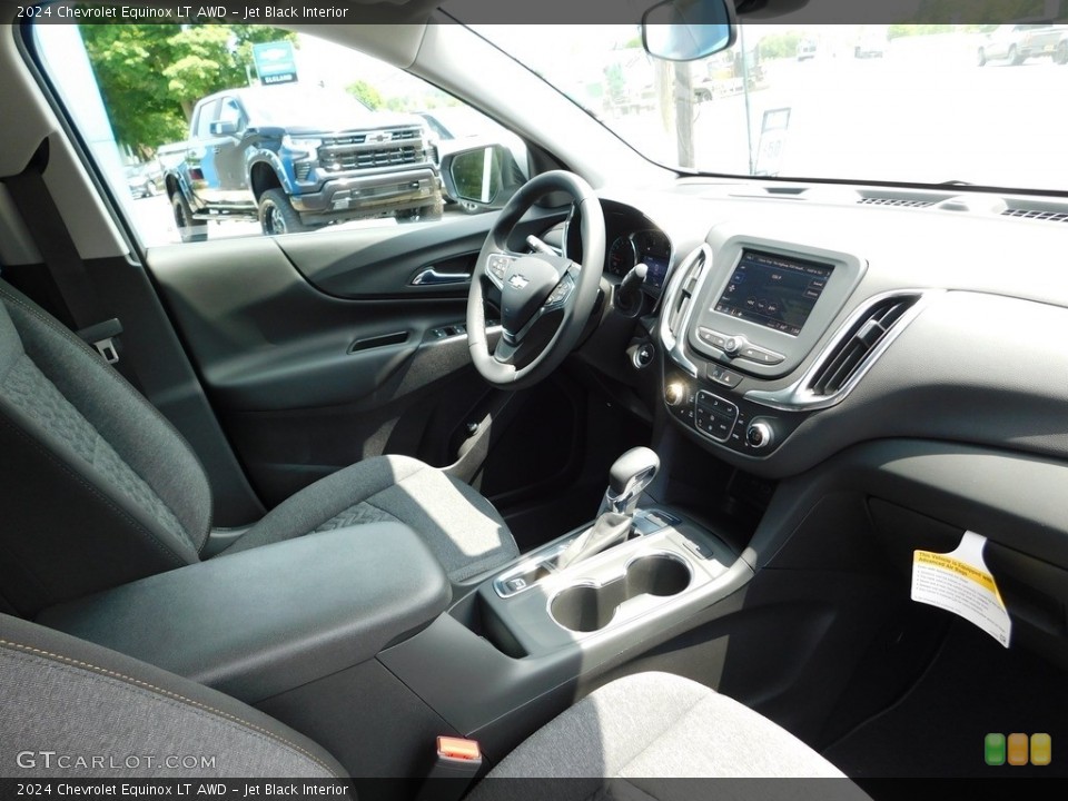 Jet Black Interior Dashboard for the 2024 Chevrolet Equinox LT AWD #146352346