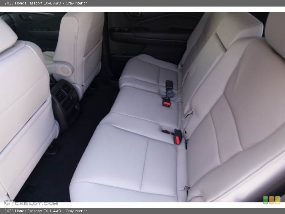 Gray Interior Rear Seat for the 2023 Honda Passport EX-L AWD #146353096