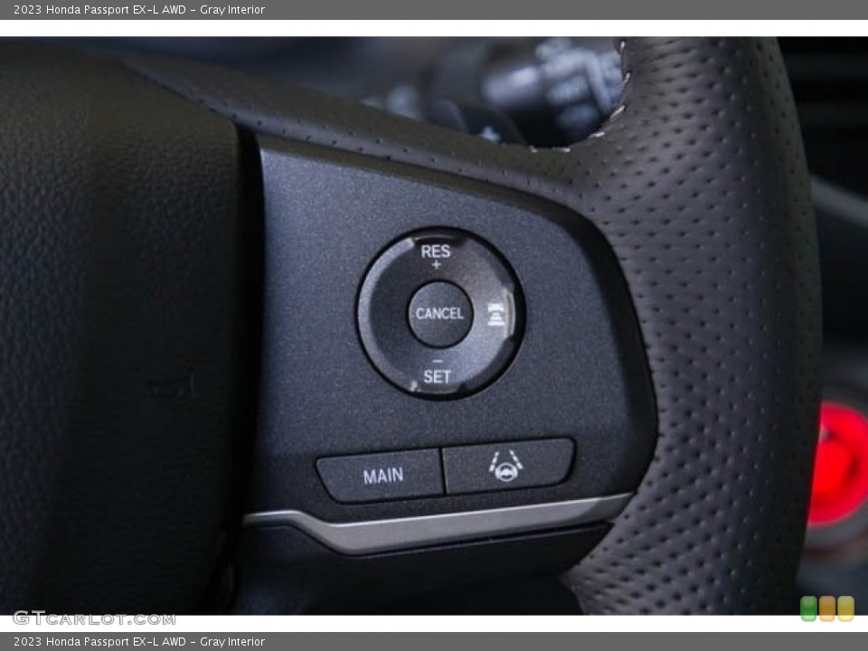 Gray Interior Steering Wheel for the 2023 Honda Passport EX-L AWD #146353141