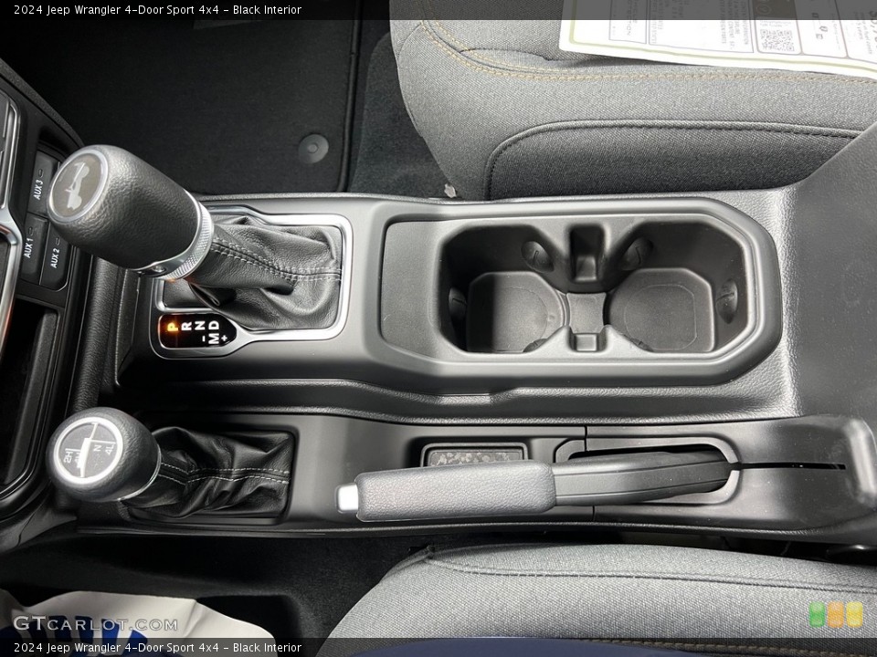 Black Interior Transmission for the 2024 Jeep Wrangler 4-Door Sport 4x4 #146353705