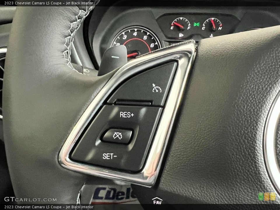 Jet Black Interior Steering Wheel for the 2023 Chevrolet Camaro LS Coupe #146355416