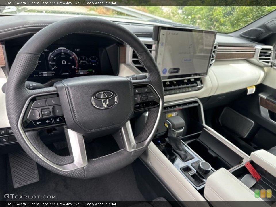 Black/White Interior Dashboard for the 2023 Toyota Tundra Capstone CrewMax 4x4 #146355509