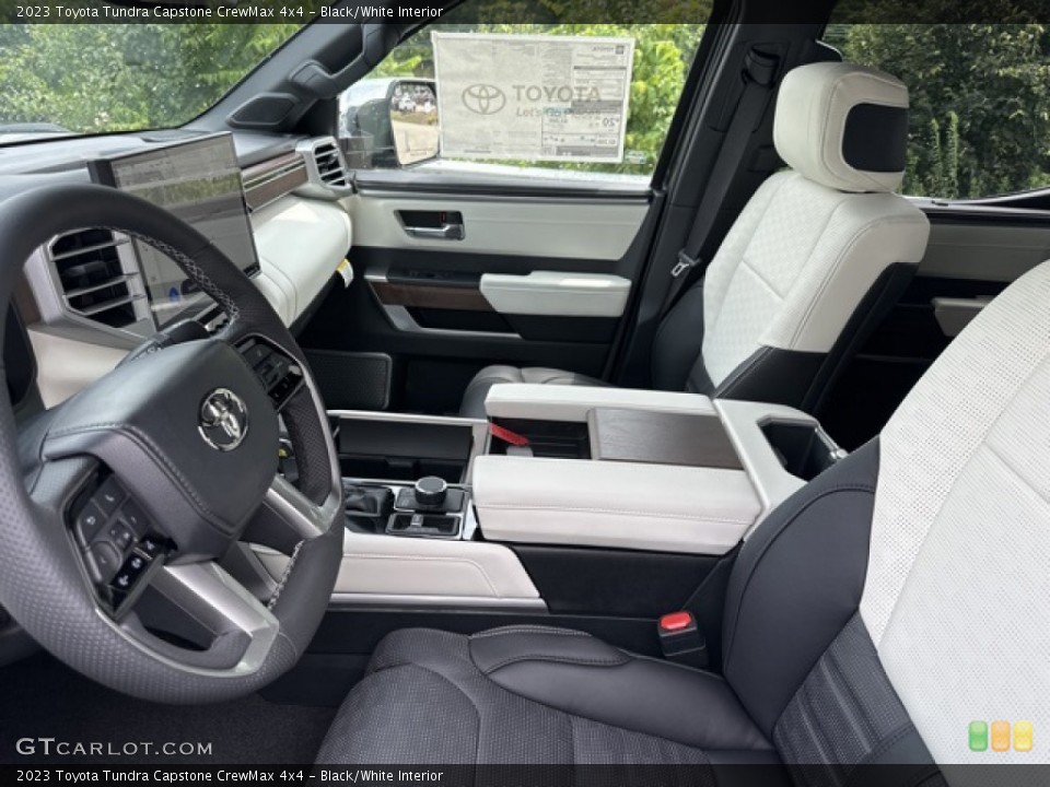 Black/White Interior Photo for the 2023 Toyota Tundra Capstone CrewMax 4x4 #146355528