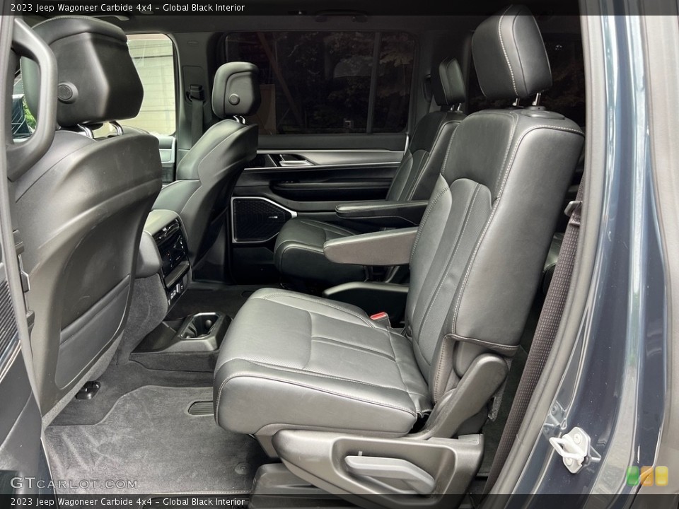 Global Black Interior Rear Seat for the 2023 Jeep Wagoneer Carbide 4x4 #146355533