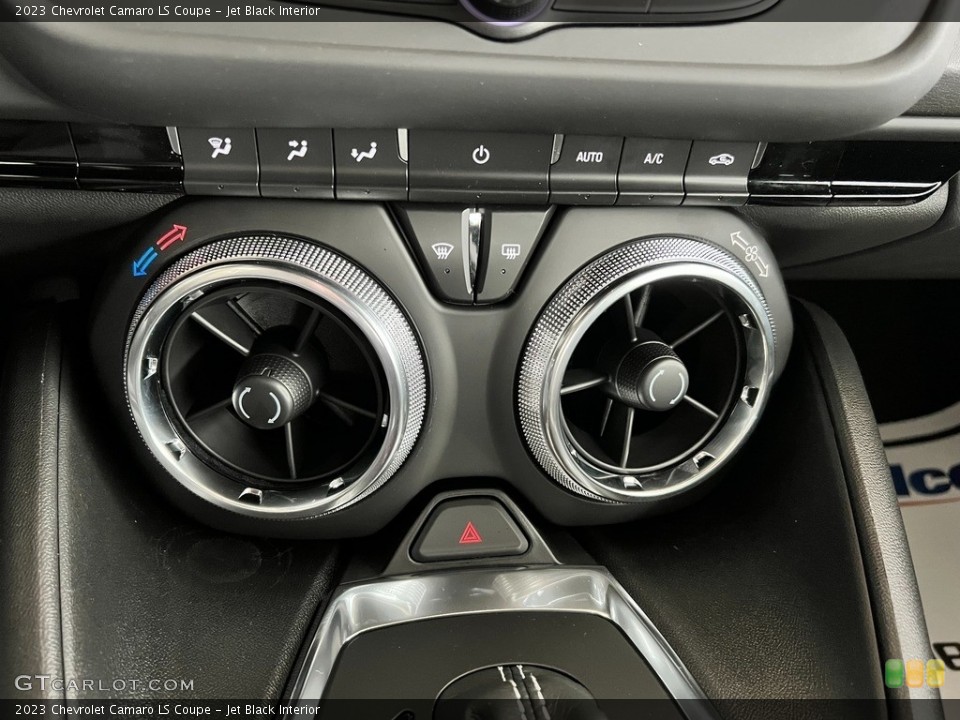 Jet Black Interior Controls for the 2023 Chevrolet Camaro LS Coupe #146355542