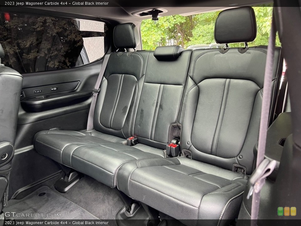 Global Black Interior Rear Seat for the 2023 Jeep Wagoneer Carbide 4x4 #146355555