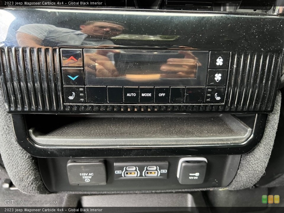 Global Black Interior Controls for the 2023 Jeep Wagoneer Carbide 4x4 #146355572