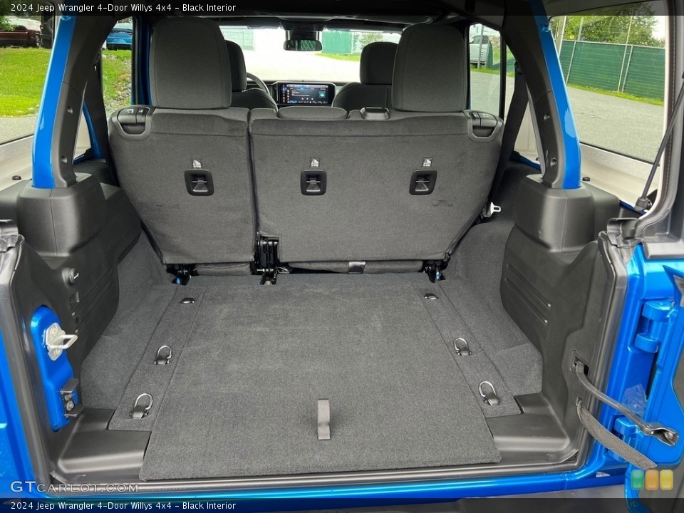 Black Interior Trunk for the 2024 Jeep Wrangler 4-Door Willys 4x4 #146356466