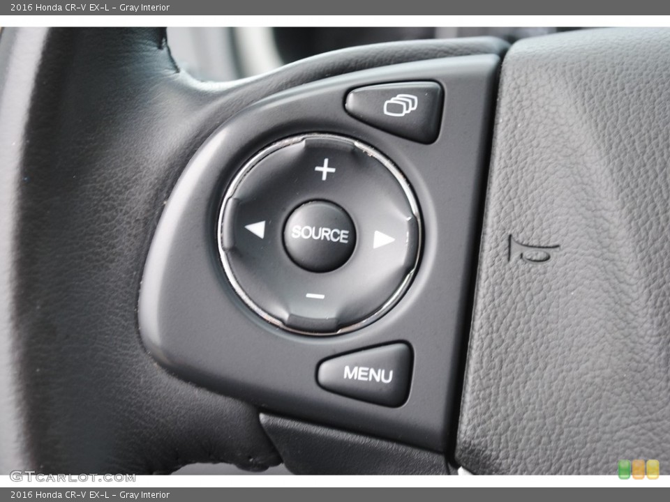 Gray Interior Steering Wheel for the 2016 Honda CR-V EX-L #146356765